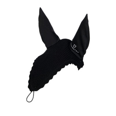 Cuffietta cavallo in maglia con aggancio elastico