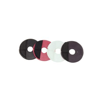 Rosette in gomma naturale con velcro