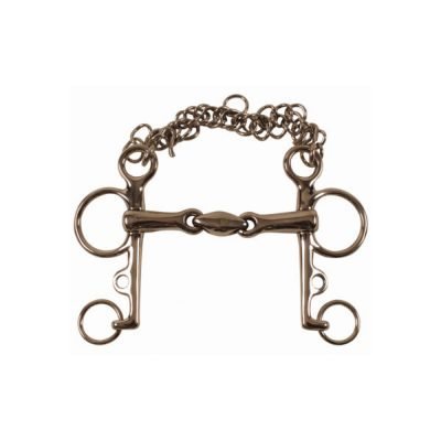 Pelham in acciaio inox con olivetta