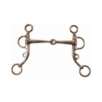 Morso argentino pieno in acciaio inox