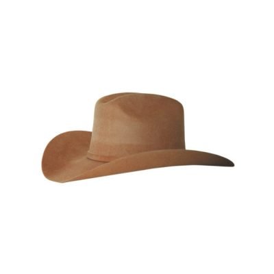 Cappello JF brown in feltro rigido