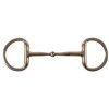 Filetto-western-a-D-inox,-imboccatura-con-inserti-in-rame,-anelli-schiacciati