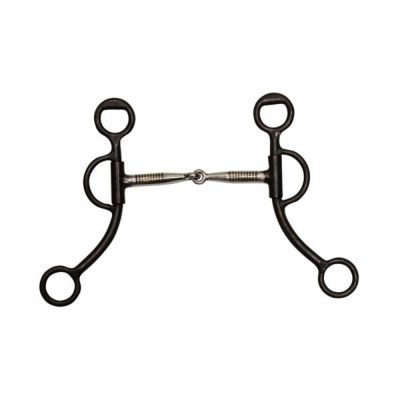 MORSO WESTERN FERRO NERO IMBOCCATURA INOX