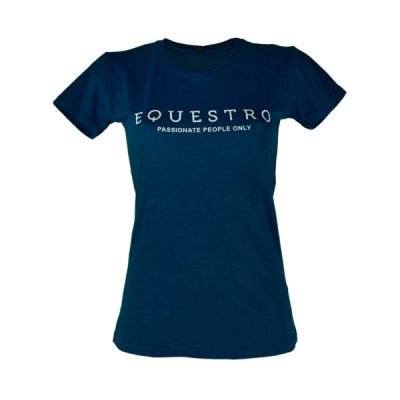 T-SHIRT COTONE EQUESTRO DONNA