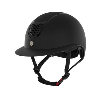 CASCO EQUESTRO MODELLO ECLIPSE PLAIN MAT VISIERA LARGA