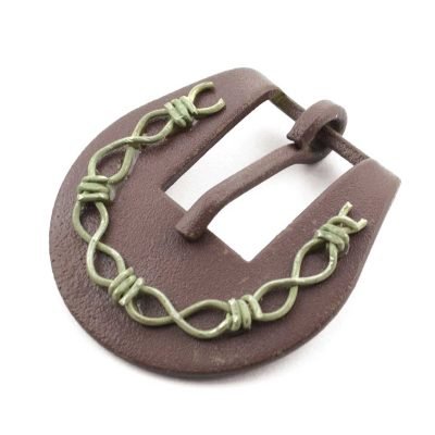 fibbia-testiera-western-brunita-chain-lakota