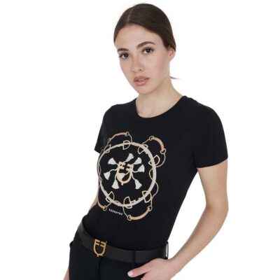 T-shirt donna Equestro Modello Bits