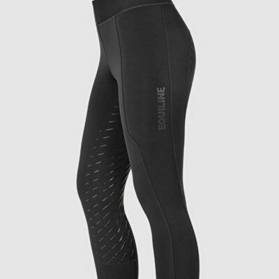 Leggins neri donna full grip Equiline