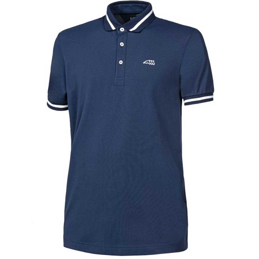 Polo-Equitazione-Uomo-Equiline-Egord-Manica-Corta-DAVANTI