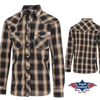 Camicia western uomo tunner