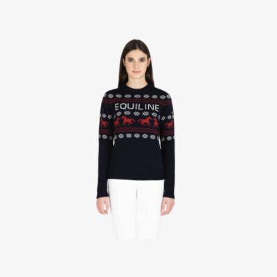 Maglione natalizio equiline