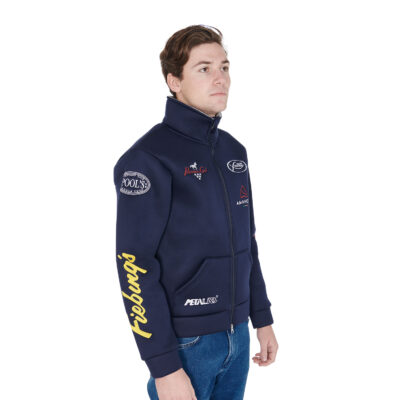 GIACCA UNISEX MULTILOGO SENZA CAPPUCCIO