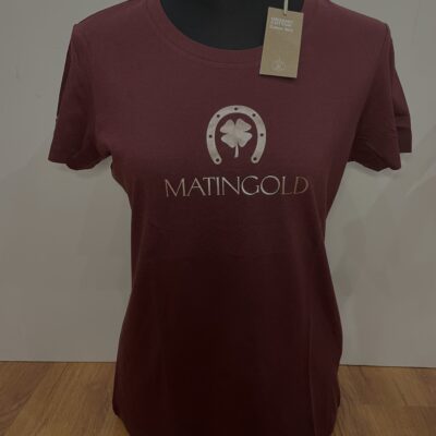 T-SHIRT LOGO MATINGOLD RAW NATURAL