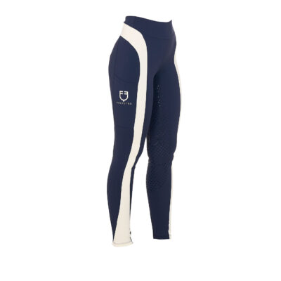Leggins EQUESTRO donna full grip bicolore