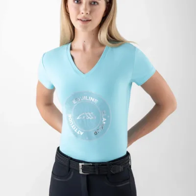 T-shirt GAETAG con logo strass