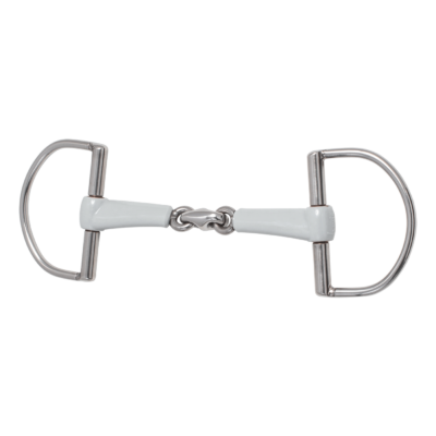 Imboccatura con anello a D beris, snodo doppio