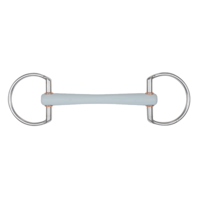 Filetto a oliva beris con asta comfort sottile e anello da 6 cm